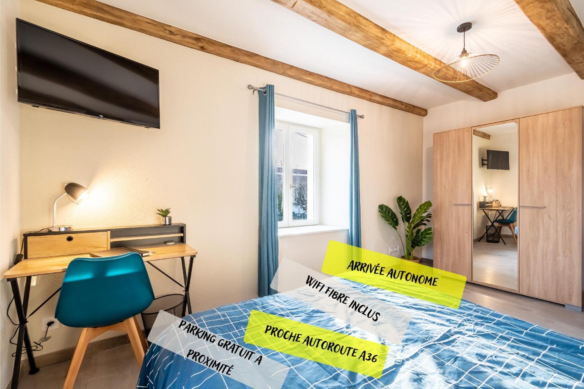 Un Refuge Douillet Et Moderne Au Coeur D'Audincourt Appartement Buitenkant foto